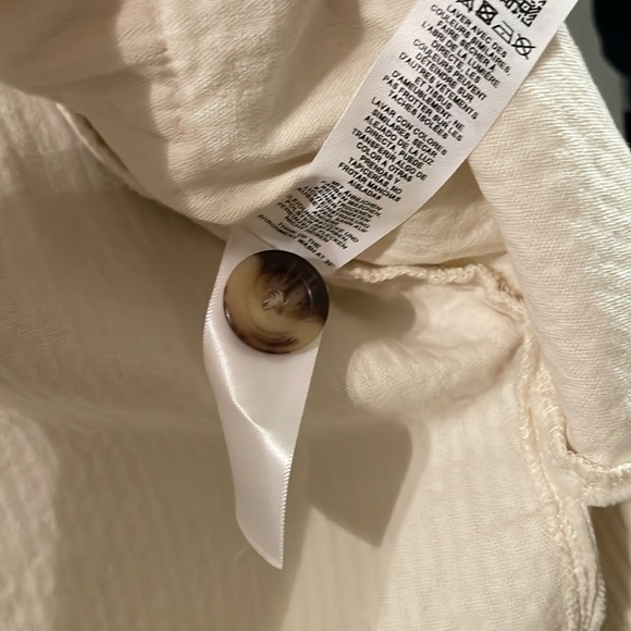 ASOS DESIGN🤍 Petite oversized cord shacket in cream UK6/US2 can fit UK8-10 - Picture 10 of 10